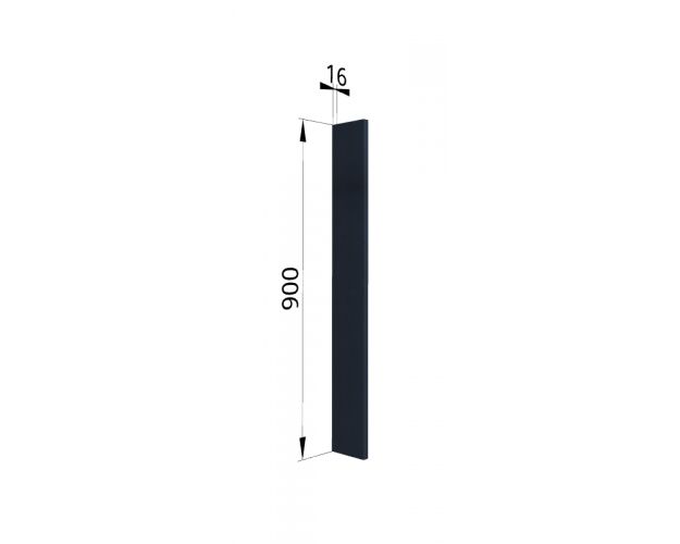 Панель торцевая (для шкафа торцевого верхнего высокого) ВПТ 400 Тито, Гарда (Индиго)