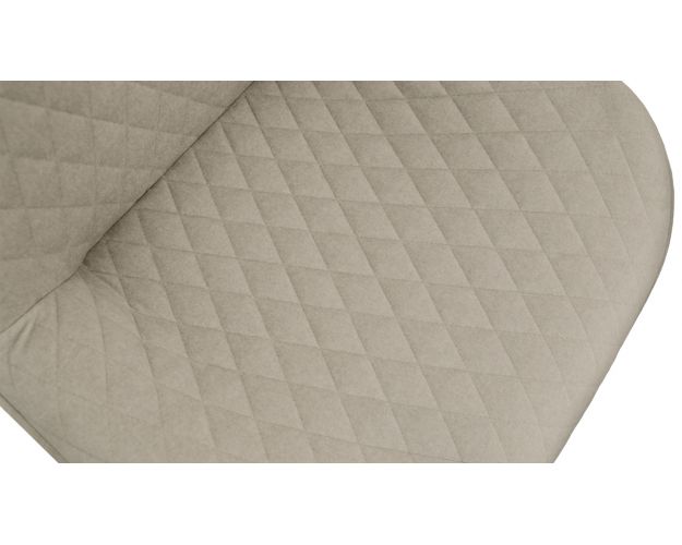 Стул «Оливер» К1С Черный муар/Микровелюр Jercy Cream