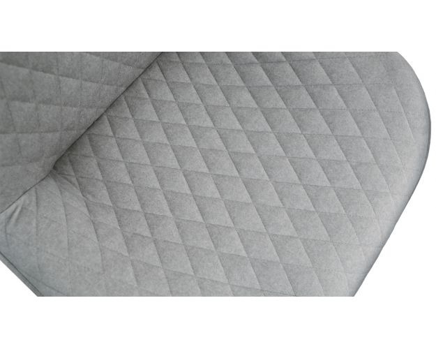 Стул «Оливер» К1С Черный муар/Микровелюр Jercy Silver