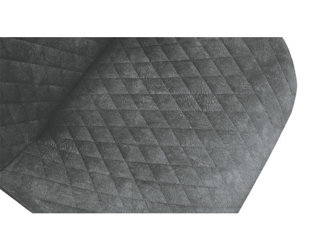 Стул «Оливер» К3 Черный/Микровелюр Wellmart Graphite