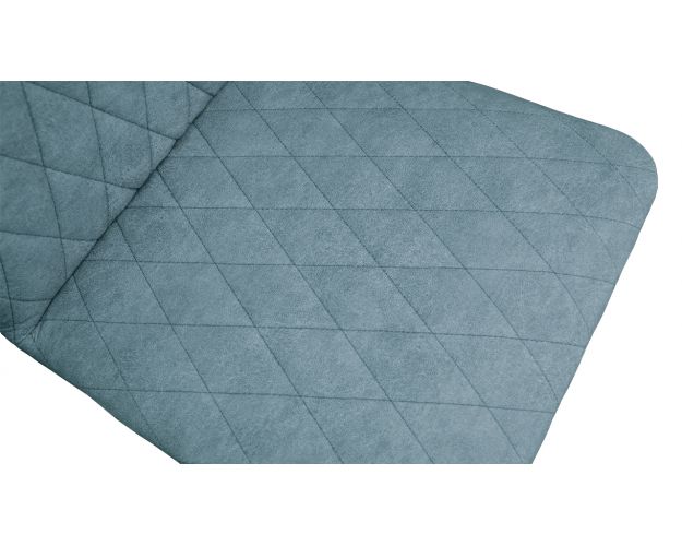 Стул «Стенли» К3 Черный муар/Микровелюр Duna Dustry Blue