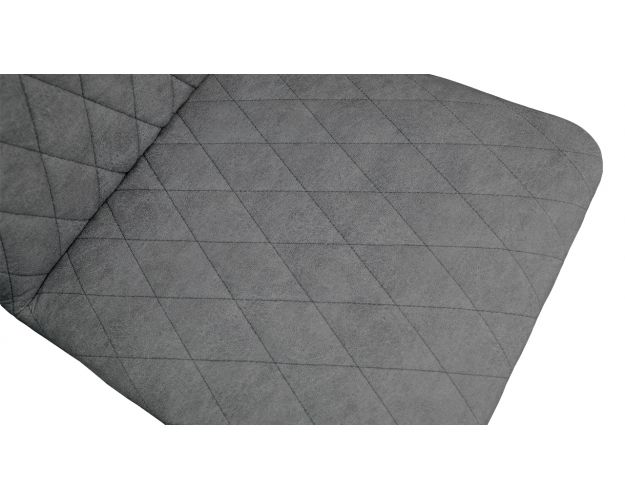 Стул «Стенли» К1С Черный муар/Микровелюр Duna Steel